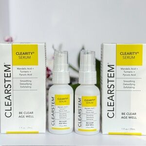 CLEARSTEM Clearity Serum DUO - 1 oz each - NEW ($136 Retail)